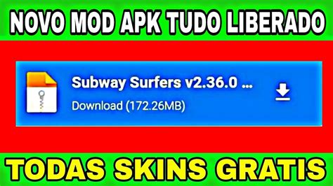 subway surfers com tudo liberado.